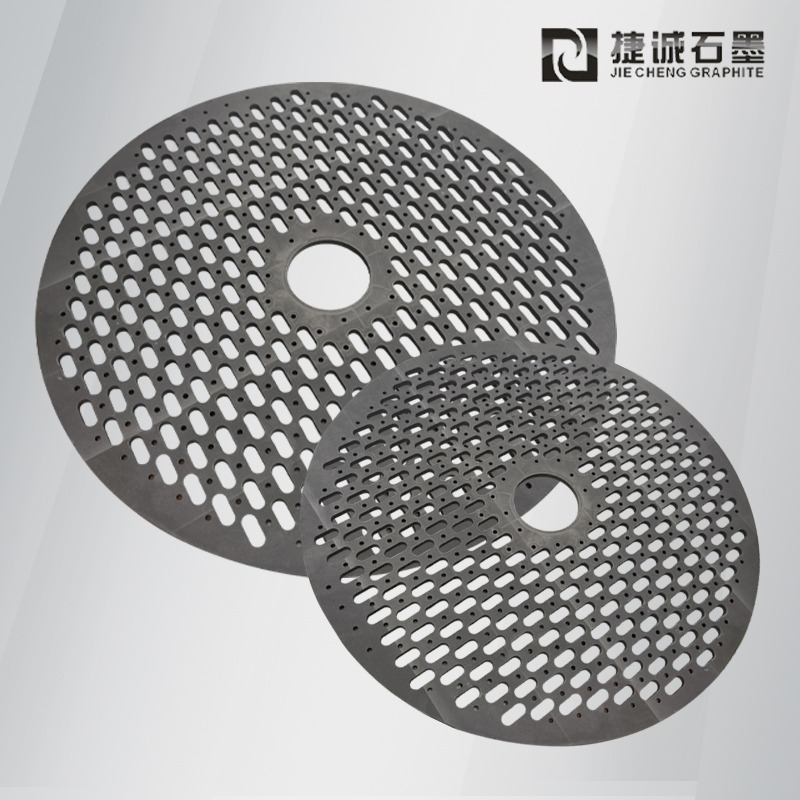 鎢鋼刀涂層石墨圓舟 刀片燒結石墨舟皿 鎢鋼刀具燒結盤 CVD涂層爐石墨孔盤